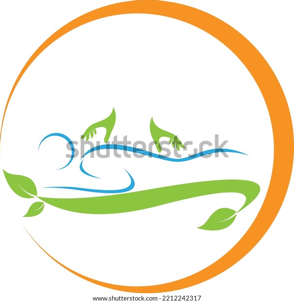 Two Hands Person Orthopedics Massage Logo Stock Vector Royalty Free 2212242317 Shutterstock 