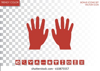 Two Hands Vector Icon