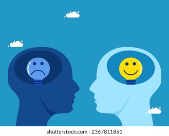 Two heads between Optimism and Negative Pessimism