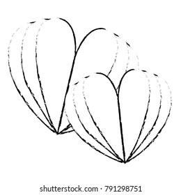 two hearts love card