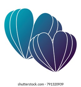 two hearts love card