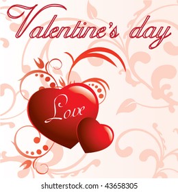 Two hearts on a Valentineâ??s day