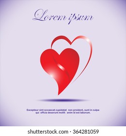 two hearts, sign
