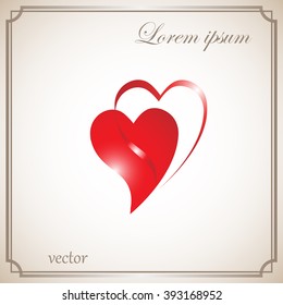 two hearts, sign