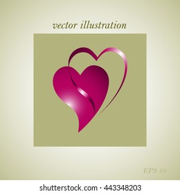 two hearts, sign