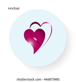 two hearts, sign