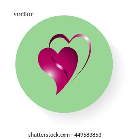two hearts, sign
