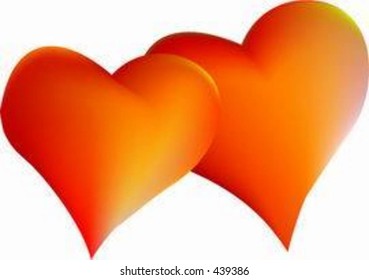 Two hearts together