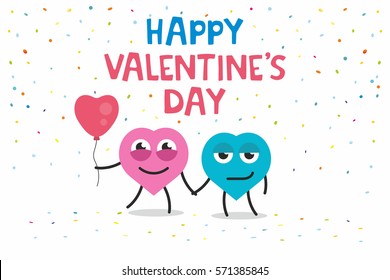 Two hearts for Valentines day
