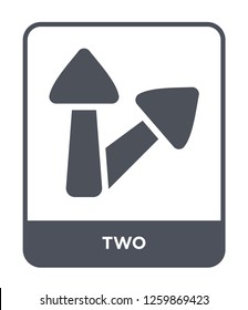 two icon vector on white background, two trendy filled icons from Orientation collection, two simple element illustration