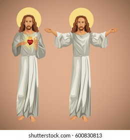 two image jesus christ christianity