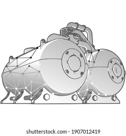 817 Industrial pressure vessel Stock Illustrations, Images & Vectors ...