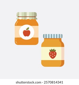 Two Jam Vector Flat Icon For Personal And Commercial Use, Flat vector