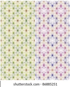 Two Japanese seamless patterns 02