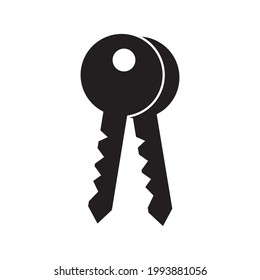 Two keys icon for apps and web sites