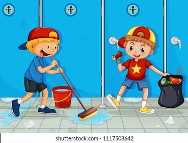 1,027 Kids cleaning clipart Images, Stock Photos & Vectors | Shutterstock