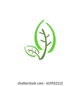 Carbon Footprint Eco Friendly Vector Icon Stock Vector (Royalty Free ...