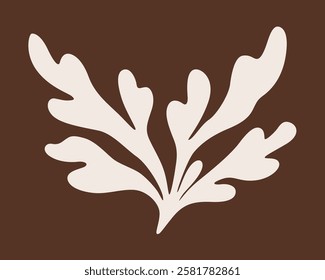 two leaves branching in different directions