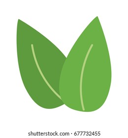 two leaves icon image 