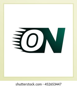Two letter composition for initial, logo or signature started by O letter