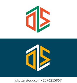 Two letter logo set deign