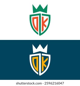 Two letter logo set deign