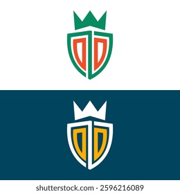 Two letter logo set deign