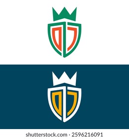 Two letter logo set deign