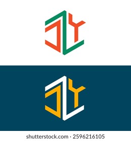 Two letter logo set deign