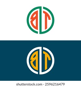 Two letter logo set design