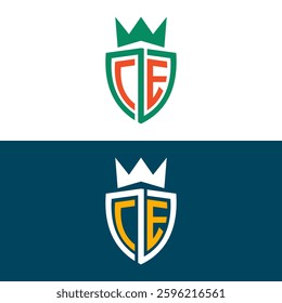 Two letter logo set design