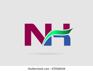 Two letter NK logo or signature
