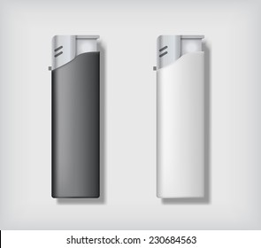 Two lighters mock up