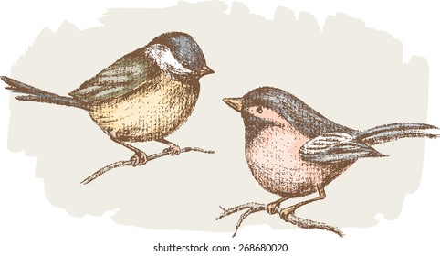 two little birds