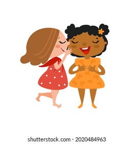 Girls Whispering Each Other Images Stock Photos Vectors Shutterstock