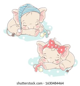 Cartoon Twin Baby Boys High Res Stock Images Shutterstock