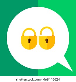Two Locks Icon