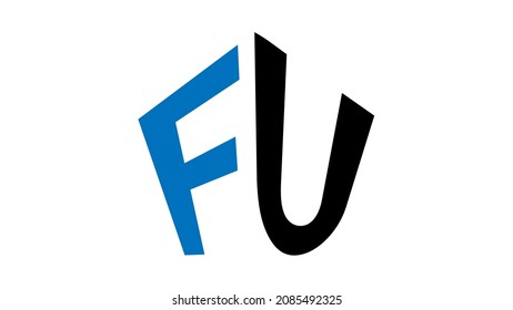 two logo with blue and black color