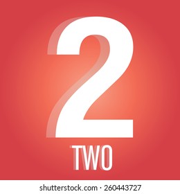 Two logo flat. Vector illustration.