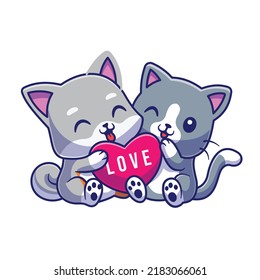 two lover cartoons victor illustration.