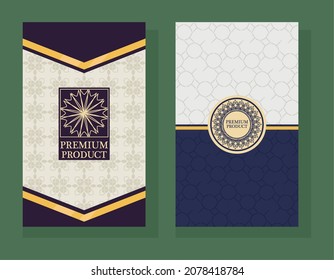 two luxury products pair templates