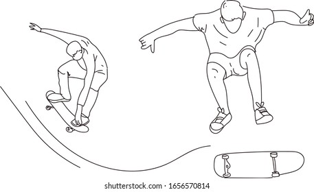 two man skateboarding on the waves