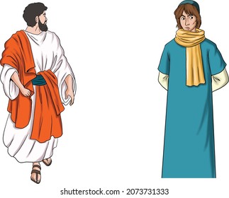 Dos hombres de la historia antigua