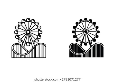 Two minimalist line art