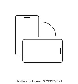 Dos teléfonos móviles que muestran la multitarea y el uso compartido de pantalla
