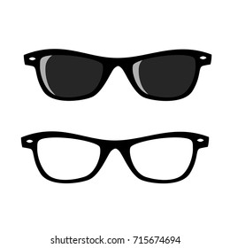 Two modern glasses