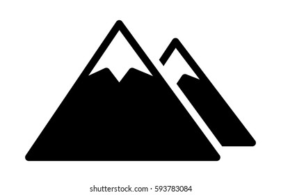 Download Snow Capped Mountain Icon Free Download Png And Vector