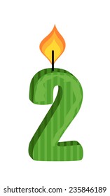 Two Number Candle