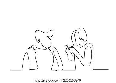 two old men arguing and fighting
