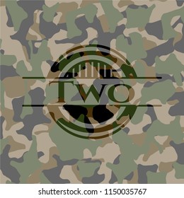 Two On Camo Pattern